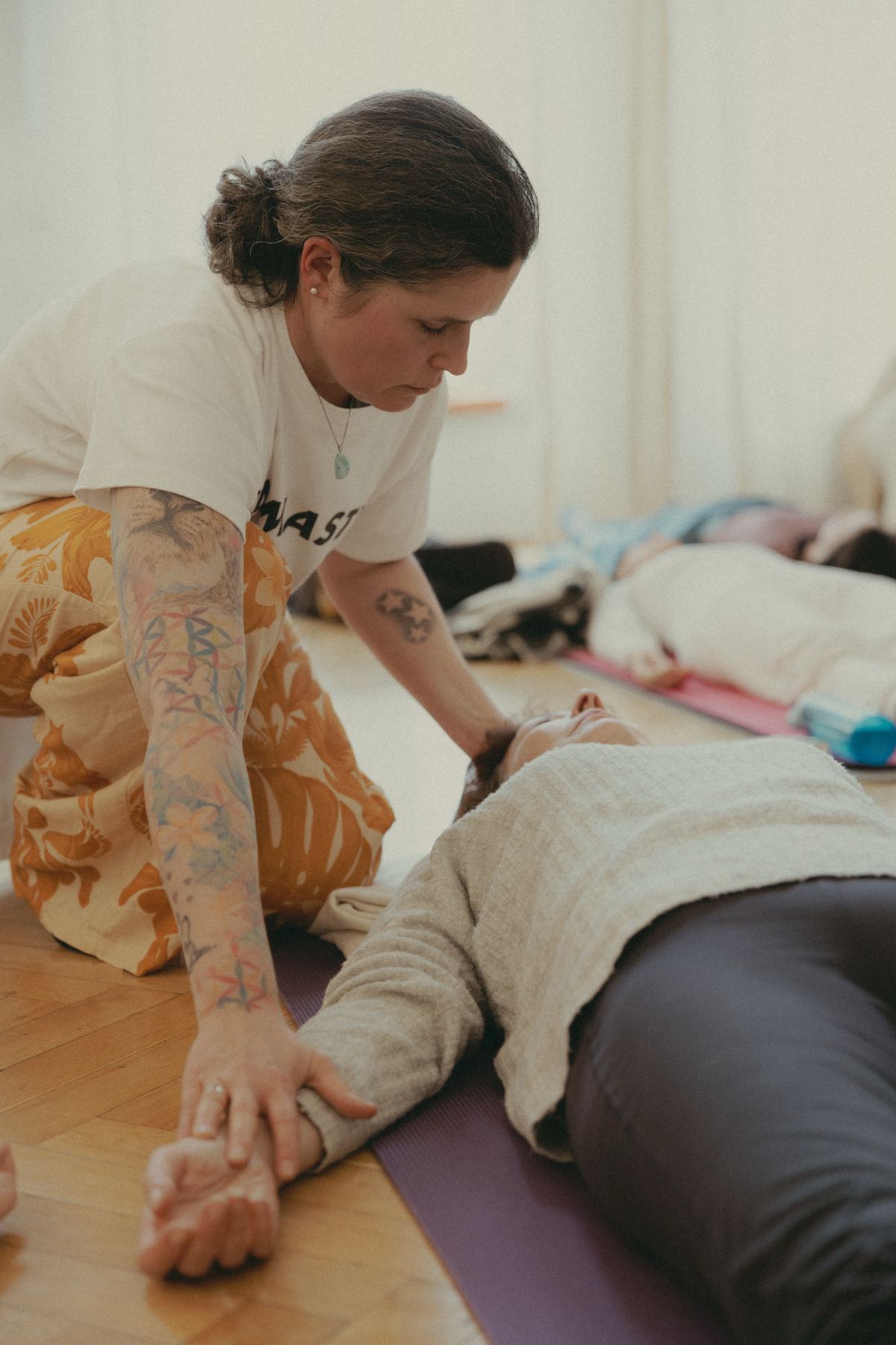 Catharina Maier während eines Journey Day Workshops